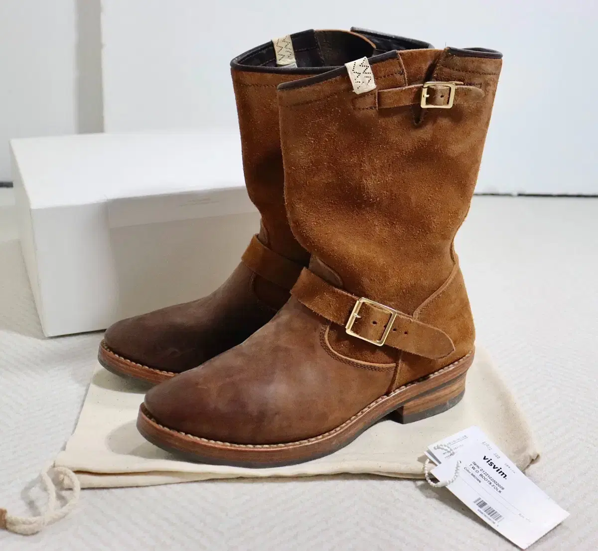 VISVIM T.W.O.BOOTS-FOLK スエード 28cm